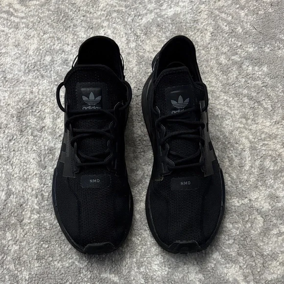 Adidas Men's NMD Black Sneakers - Picture 3 of 9